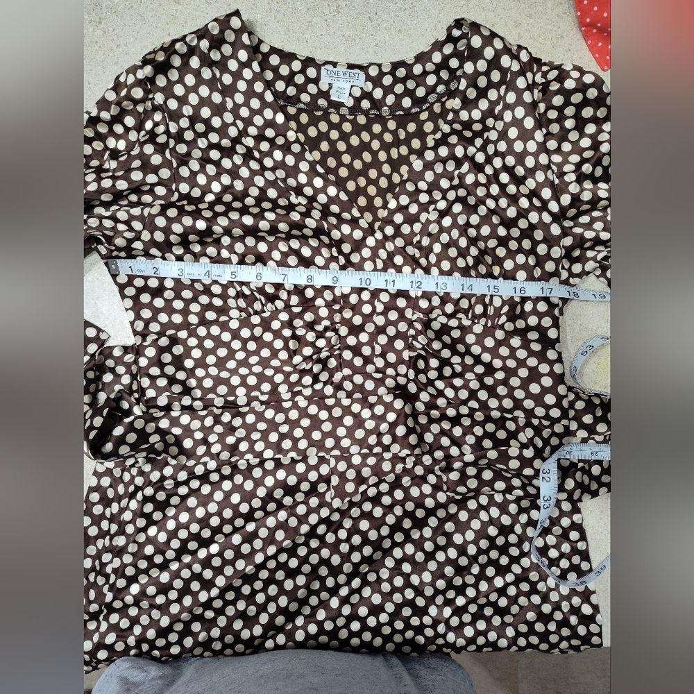 Polka dot top